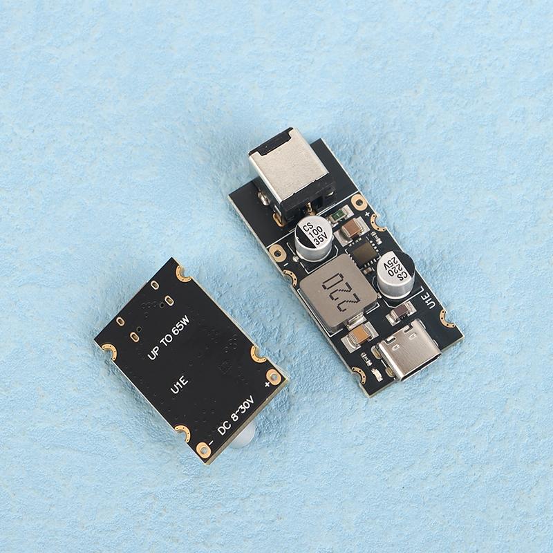 Qc3.0 Typ-C USB Pd65W Schnellladeadaptermodul Dc12-30V 65W Abwärtsmodul Für Scp/Fcp