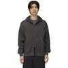 Heavyweight Waffle Zip Parka Thick and Size M - Stylish, CHARCOAL,