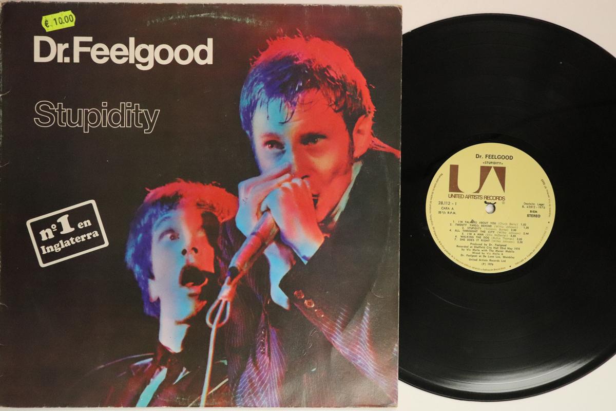 LP-запись DR. FEELGOOD  Глупость 281121 UNITED ARTISTS 1976 Испания Рок Б/У