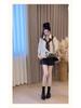 Korean Striped Shawl Long Sleeve Two-Piece Set for Women - 2026 Autumn Slimming Versatile Top