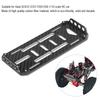 Aluminium Alloy Carbon   Battery Mount Plate for   SCX10  01   D90 1Celsius10 Scale RC Car (Black)