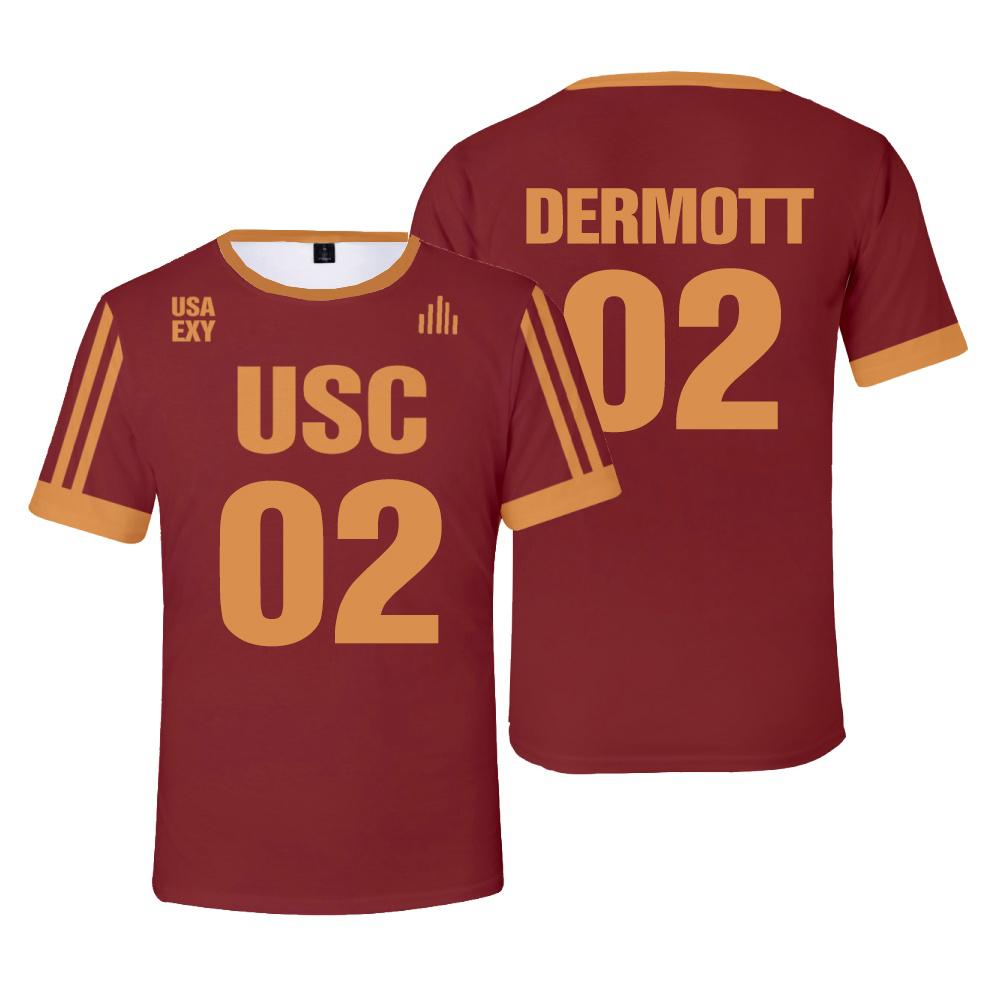 Foxhole Court 3D Printed Men's T-shirt Batman Crow Hockey Printed Round Neck Short Sleeve Samson Knox Role Playing