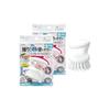 Mameita Kitchen Sponge Set of 2 White Width 6cm X Depth 6.2cm X Height 6.7cm Kitchen Clean Pro Cookware Washing Colander Stain Removal Easy To Hold