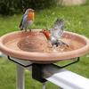 Bird Bath Copper Disk Copper Cleaning Disk Feeder Accessories Triple-Point Support Purifier Plate For Patio Fountain Garden Bowl