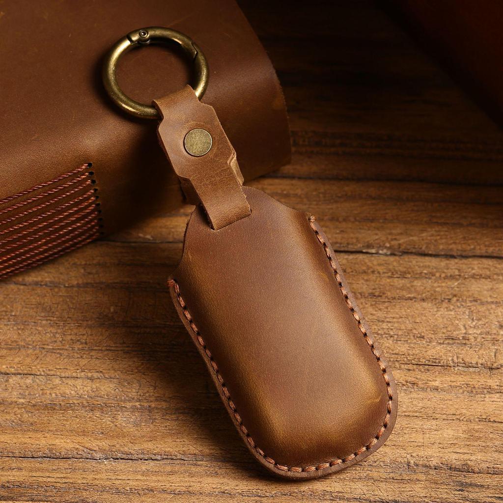 Suitable Genuine Leather Key Case for Buick Excelle, Verano, Envision, Regal - Full Coverage