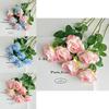 Elegant Artificial Silk Roses For Wedding Centerpieces And Home Styling