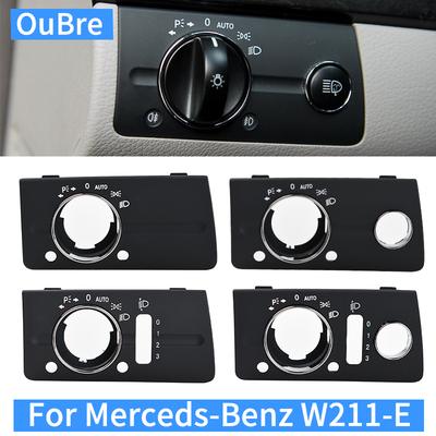 Příslušenství interiéru vozu LHD Kryt spínače světel pro Mercedes Benz W211 E Class E200 E250 E320 E350 E550