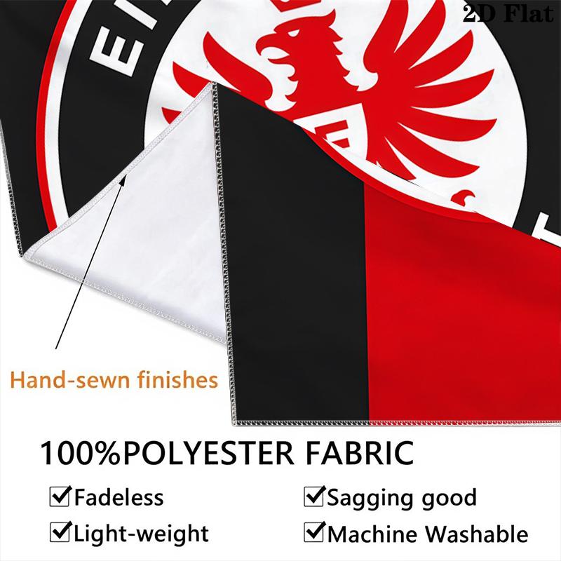 Eintracht Frankfurt Wall Tapestry Aesthetic Wall Hanging Printed Fabric Blanket Decorative Tapestries for Bedroom Living Room Home Decor