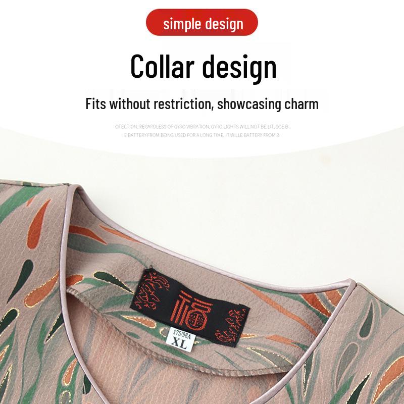 Nuevo Conjunto de Cárdigan de Manga Corta para Mujer 2026 - Elegante Top de Verano con Cuello Redondo para Mujeres de Mediana Edad y Mayores