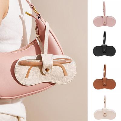 Φορητή τσάντα γυαλιών Μαλακή δερμάτινη θήκη για γυαλιά ηλίου Λεπτή θήκη για γυαλιά μόδας Θήκη για γυαλιά Organizer Θήκη γυαλιών ηλίου ταξιδιού