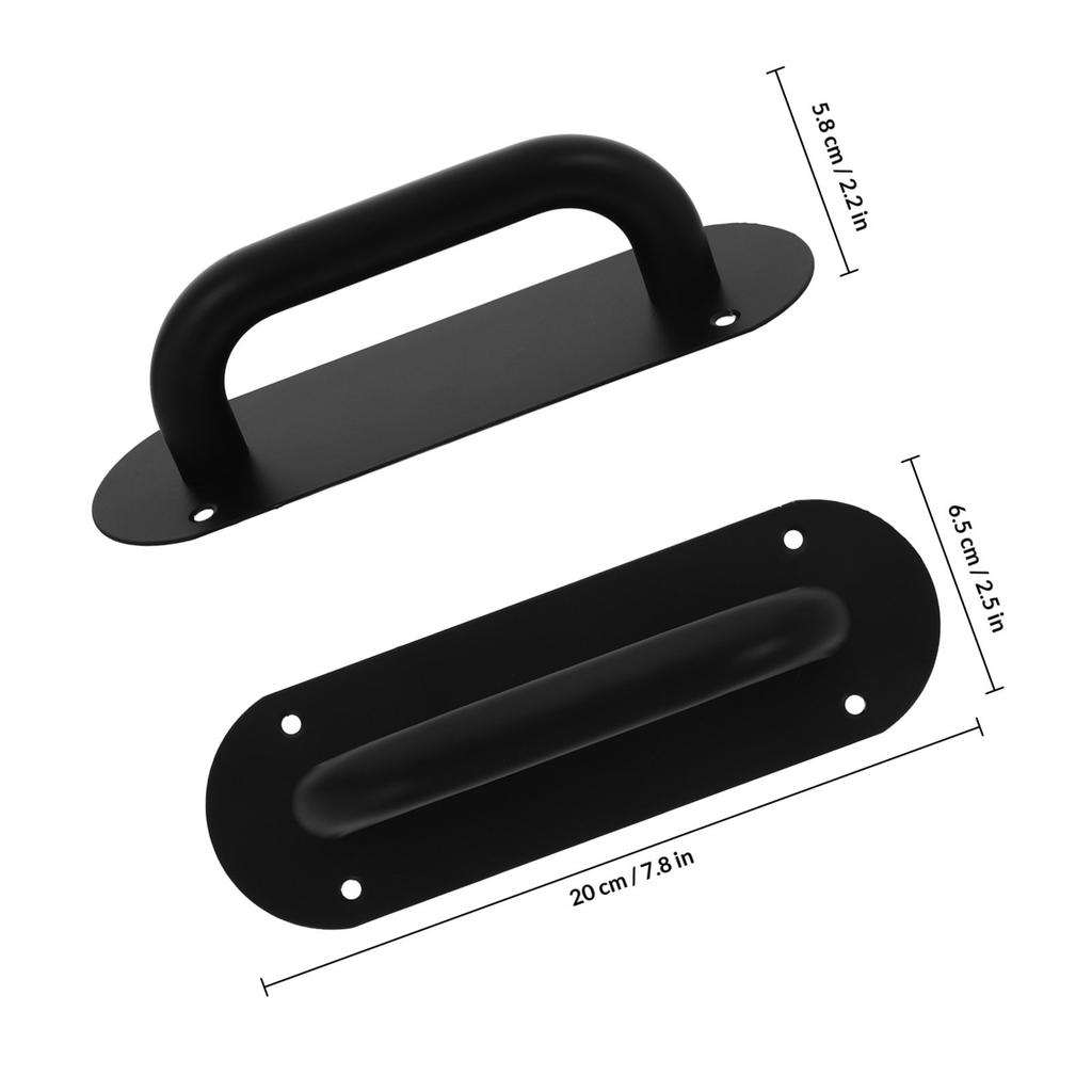 Door Handle Pull Stainless Steel Heavy Duty Push Plate For Sliding Barn Cabinet Closet Glass Shower Door Outdoor Interior
