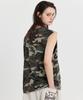HOODHOOD 88 Stamp Camo Sleeveless Khaki