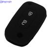 Jingyuqin 2 Buttons Remote Silicone Flip Folding Car Key Case Cover Proctored For Renault For Lada Modus Clio Megane Kangoo