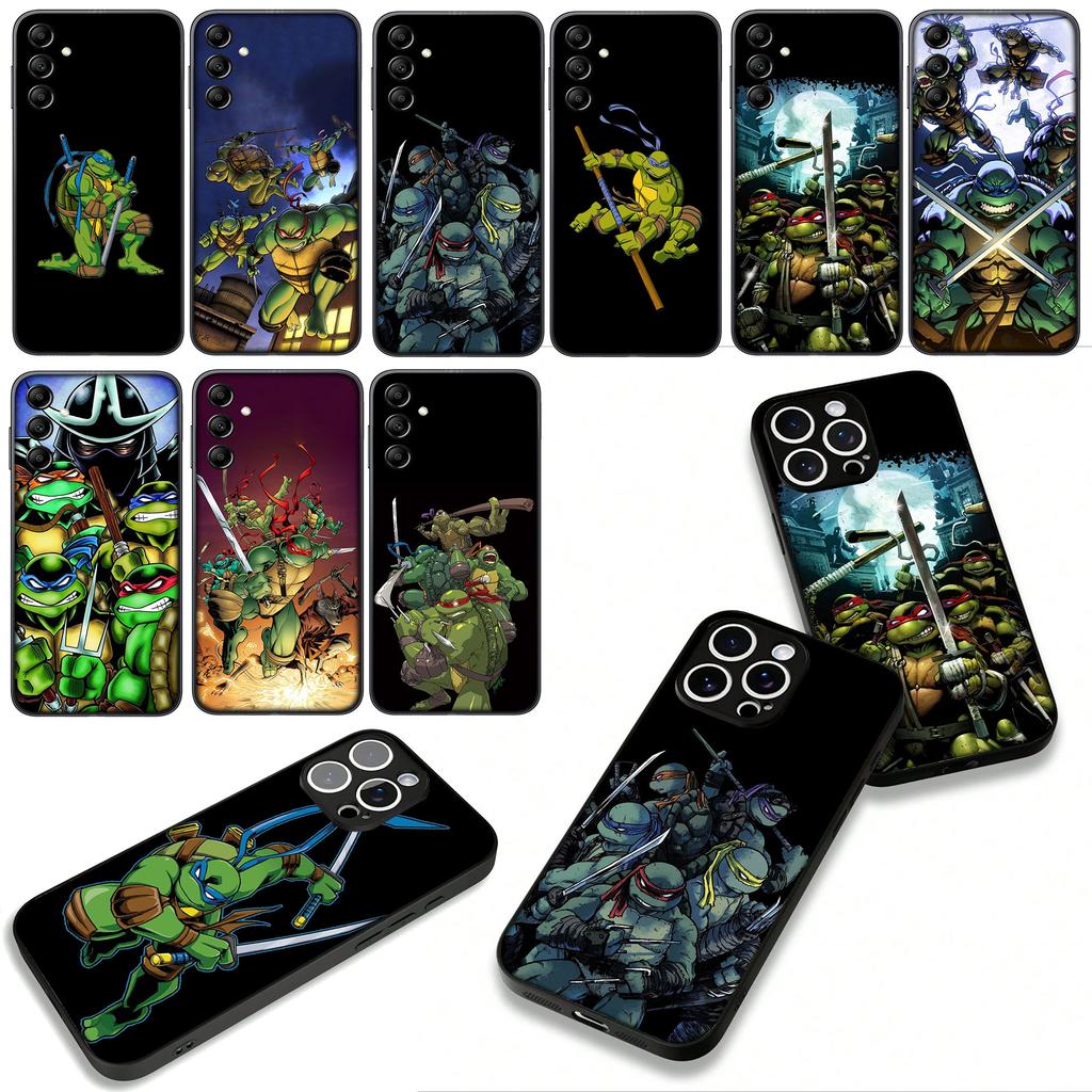 Ninja Comics Turtles Anime Phone Cover for Apple iPhone 17 16 11 Pro XS Max XR 6 7 8 Plus 16E SE 2020 Air 5 SE2 Case