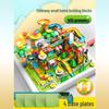 Feile House Slide Building Blocks for Kids 3+ - Hands-on Early Education Toy with Large Parts, Free Shipping