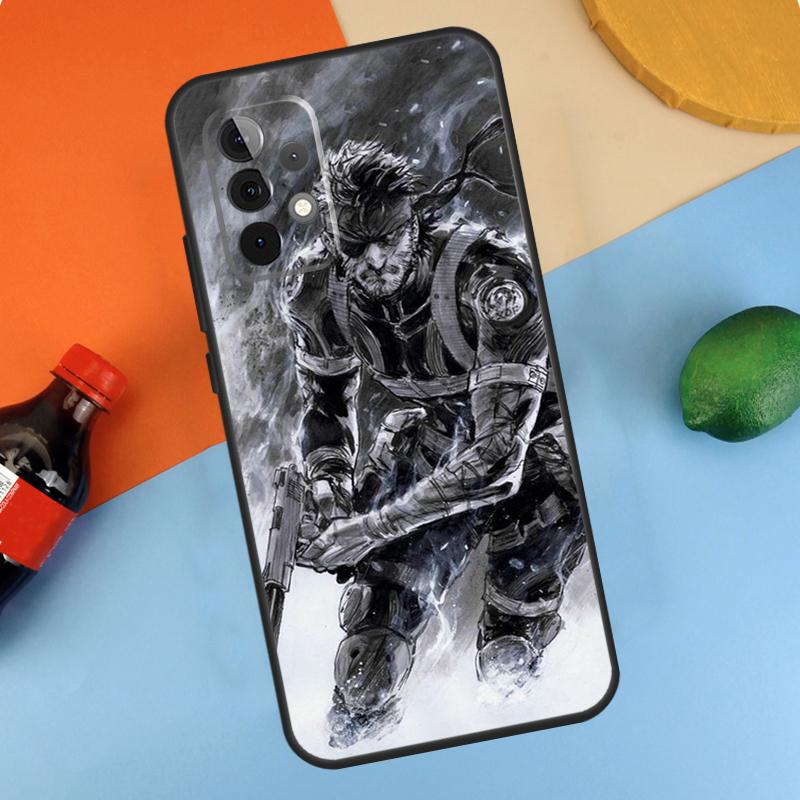 

Game Metal Gear Solid Case For Samsung Galaxy A54 A34 A14 A53 A13 A23 A33 A73 A51 A71 A12 A22 A32 A52 A21S Coque Samsung A53 5G