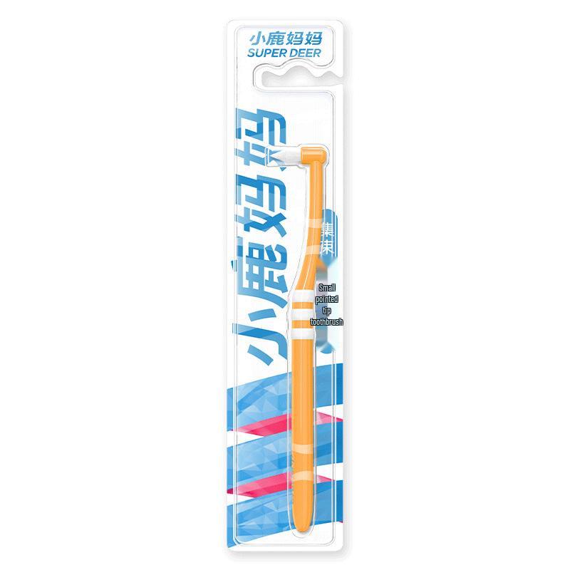 FAWNMUM Orthodontic Single-Tuft Toothbrush