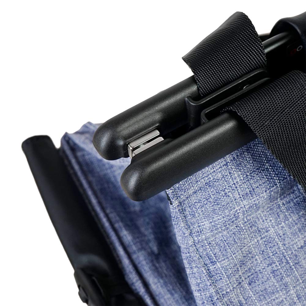 Gowalker Haustiertasche Melange Denim für Hunde und Katzen