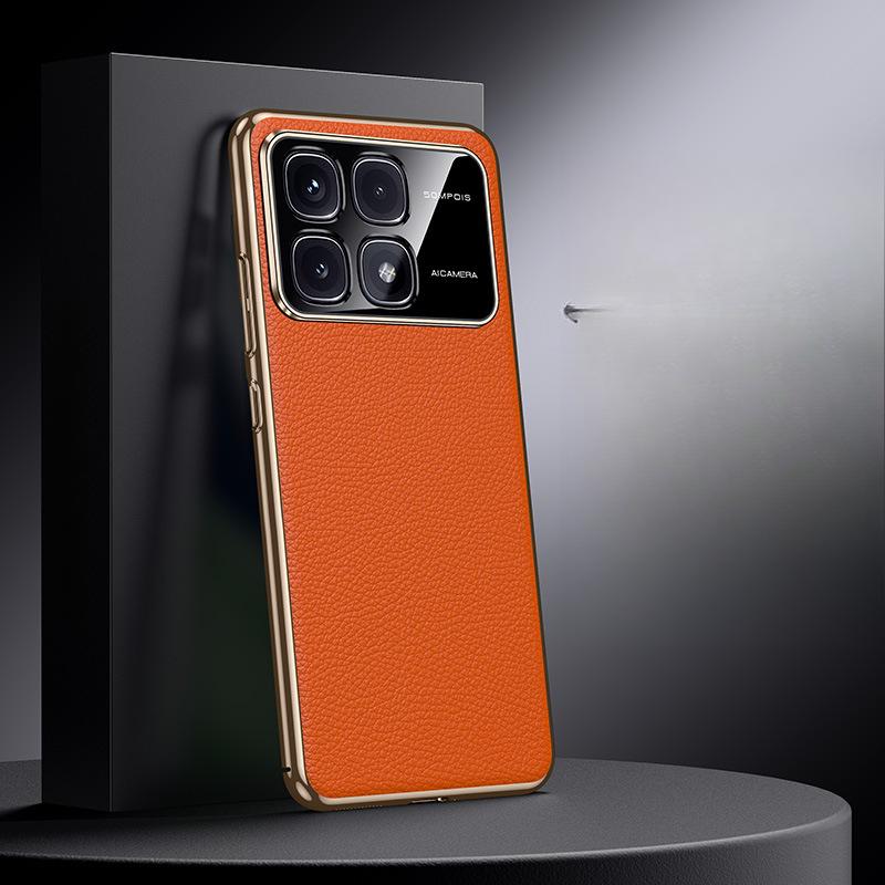This Redmik70 Supreme Champion Edition Phone Case Is Fully Covered with A Redmi K70 Anti-drop Business Supreme Edition Leather Case