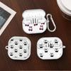 Case For Samsung Galaxy Buds 4Pro 2Pro 3Pro Live 3 FE 2 4 Pro Clear Earphone Cases Cover With Hook Fruit Cherry
