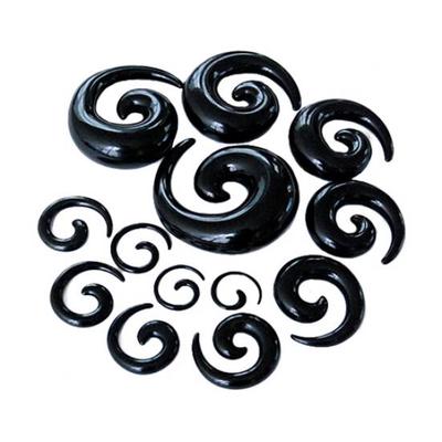 Yousheng Espansore per barella auricolare con tunnel dal design a spirale unisex