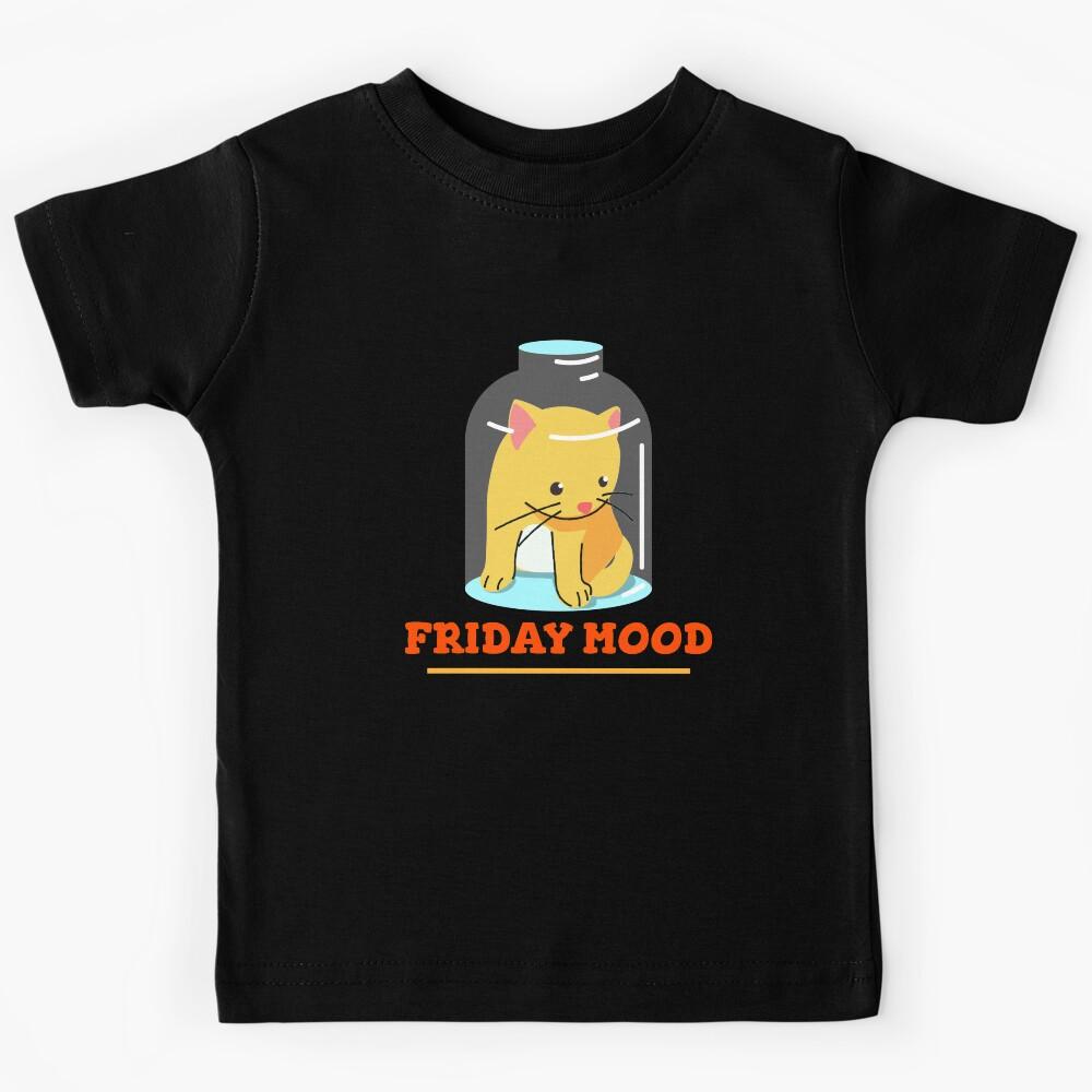 Friday Mood - Funny Kids T-Shirt 140