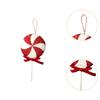 Christmas Tree Hanging Decorative Lollipop Unique Shatterproof Sturdy Xmas Decor Charm Pendants for