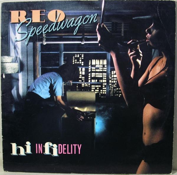 LP Record REO SPEEDWAGON  Hi Infidelity EPC32538 EPIC UK Rock Used