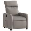 VidaXL Fauteuil Inclinable, Chaise avec Repose-pieds, Siège avec Dossier et Accoudoirs, Meuble de Salle de Séjour, Moderne, 374172