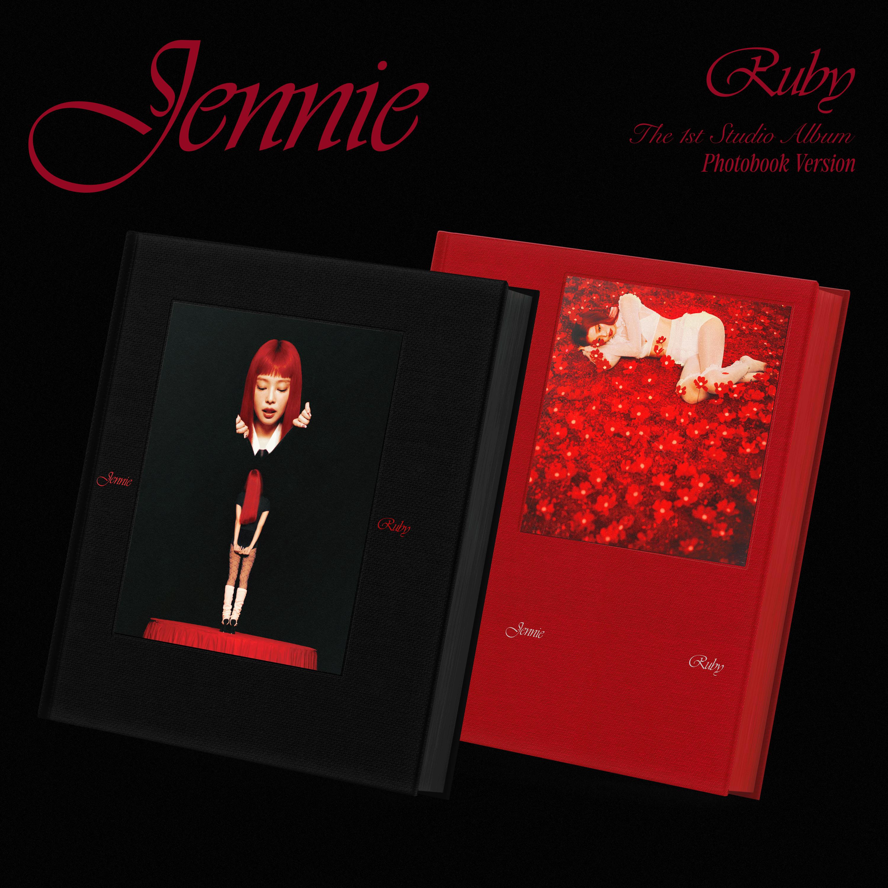 

BLACKPINK JENNIE - 1-й студійний альбом Ruby (Фотокнига вер.) Random