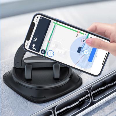 Support de téléphone pour tableau de bord Yousheng Rotatif à 360 degrés Support de téléphone portable Navigation mains libres Support de voiture avec base en silicone à clipser