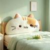 Soft Upholstered Bedside Backrest Cushion for Girls' Bedroom - Washable and Stylish