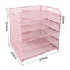Efficiently Organize Your Documents with a Lightweight 5 Tier Metal Mesh Desk File Organizer Designed for Everyday Use
