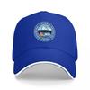 Ushuaia Tierra Del Fuego Argentina Logo Baseball Cap Black Blue White Embroidered Design Outdoor Adventure Travel Souvenir Gift