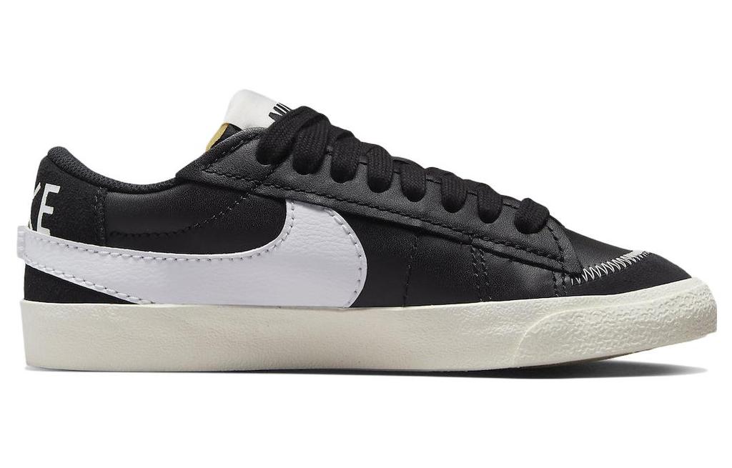 Nike Blazer Low 77 Jumbo Black Sail White Women's FD9858-001