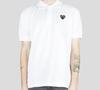 CDG Play Polo Shirt Men's White AZ-T066-051-2