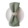 10PCS Table Napkins,40X40cmCotton and Linen Blending Kitchen Tableware Towel,Soft Cloth,Washable and Reusable