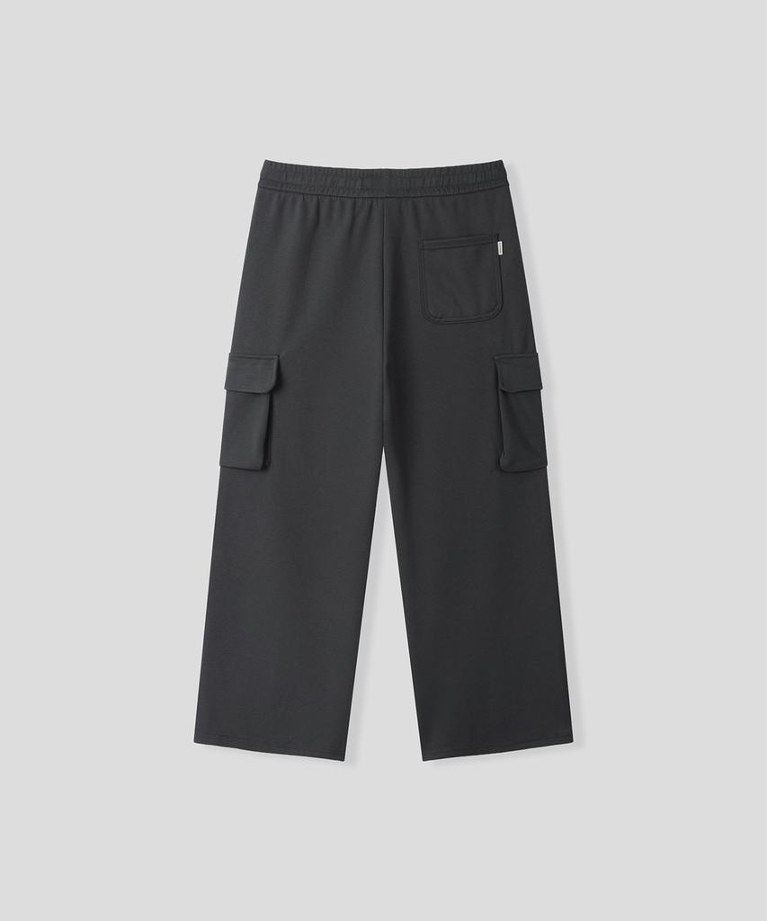 BLACK MOMENT Essential Cargo Sweatpants [Charcoal Grey]