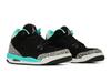 Kids' Sneakers Nike Jordan 3 Retro Bleached Turquoise Mint (GS) Black/Iron Purple-Blchd Trq-Wolf Grey