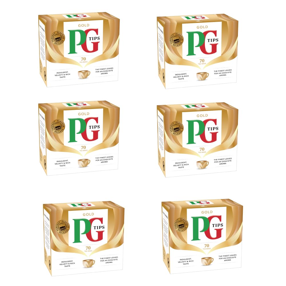 

PG Tips GOLD Tea PG Tips Gold Tea 70 bags x 6 pieces Commercial use Milk tea