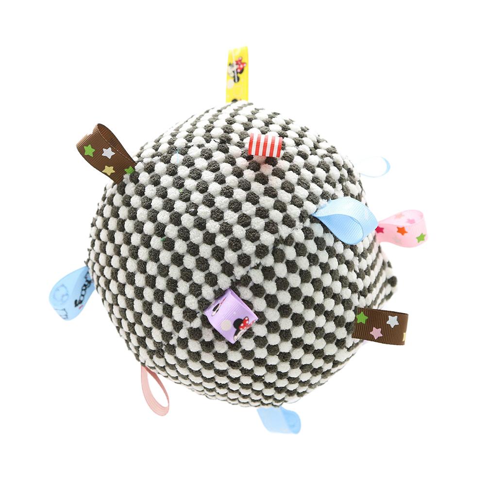 Interaktives Hundespielzeug mit Ball für aggressives Kauen, Training zum Entspannen, bissfestes Hundespielzeug mit Plüschgriff und Glöckchen, Heimtierbedarf