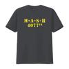 Maglietta con Logo MASH 4077th per Stile Vintage Abbigliamento Casual vintage Lavata Unisex streetwear Abbigliamento leggermente di design Comoda