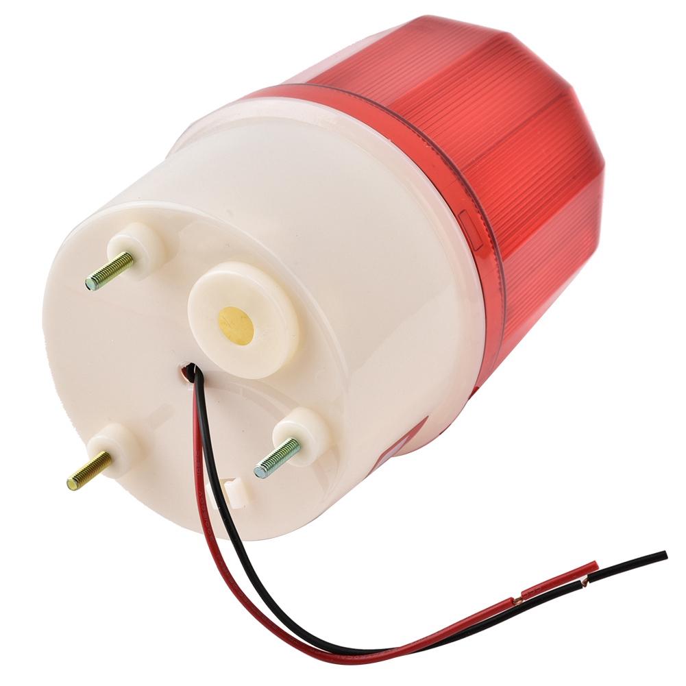 5W rotierende LED-Licht Verkehrsbau Notfall-Warnleuchte mit Summer (AC220V)