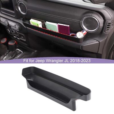 Beifahrerarmlehnen-Organizer Aufbewahrungsbox Behälter Für Jeep Wrangler JL Für JT Gladiator 2018-2023 Verstauen Aufräumen Zubehör