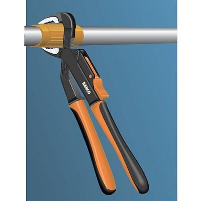 Pince coupante ergonomique BAHCO 8224 - 250mm - acier haute performance - finition noire