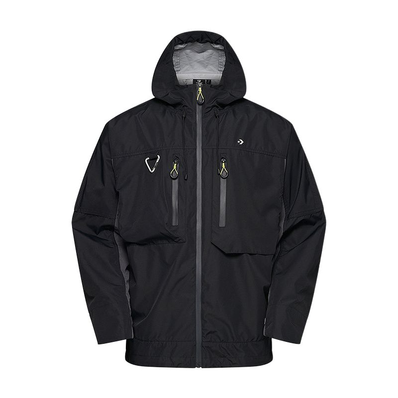 

New Converse Jackets Men s Black A01 10028121-A01 M