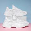 2025 Womens Sneakers Platform Flat Shoes Student Shoe White Casual Trainers Ladies Chunky Sneakers Women Sports Shoes