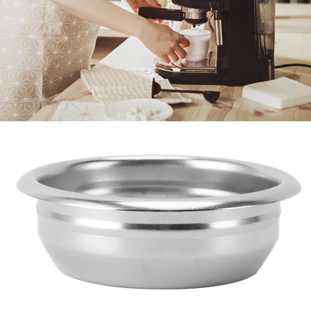 2pcs set Stainless Steel Espresso Filter Basket 58mm Replacement Filter Basket Coffee Making