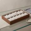 Padded Watch Display Tray OpenAccessible ConstructionLined Rectangular 12 Slots