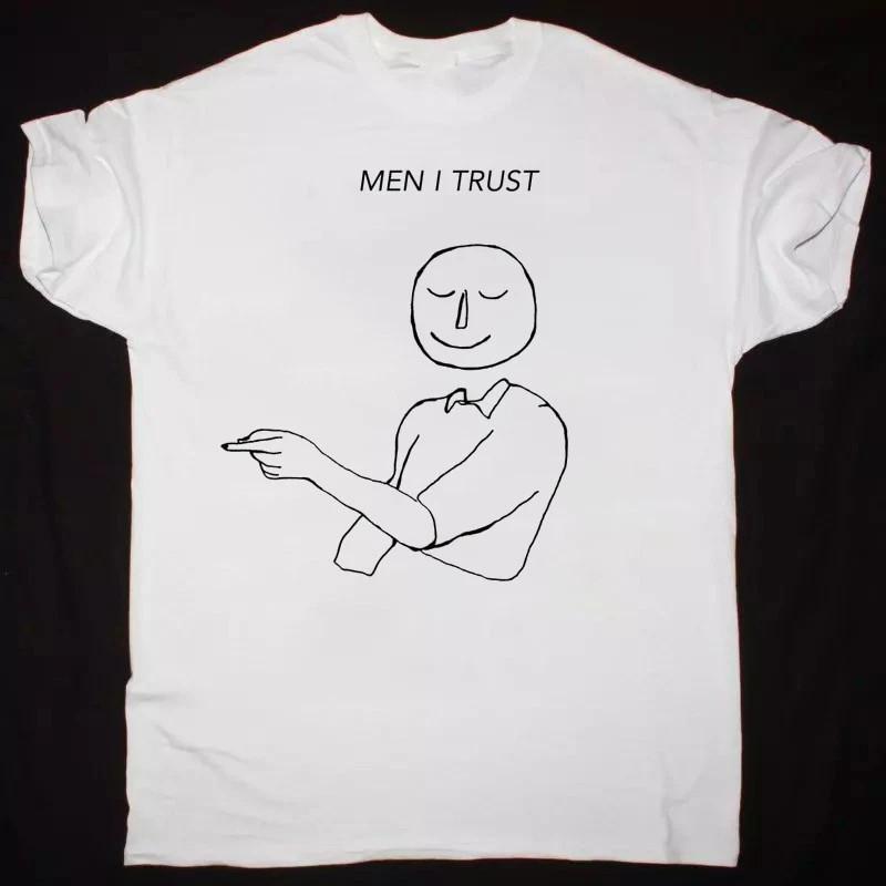 

Men I Trust Album White Color T Shirt Full Size S-5XL Go135 Unisex T-Shirt S